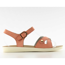 Sandalias cómodas para mujer 761 rosa