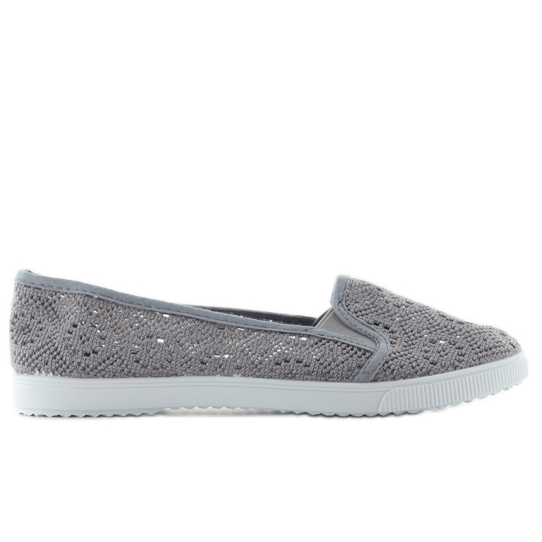 Slipons encaje qf-09p gris Slipons encaje qf-09p gris