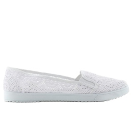 Slipon encaje qf-09p blanco
