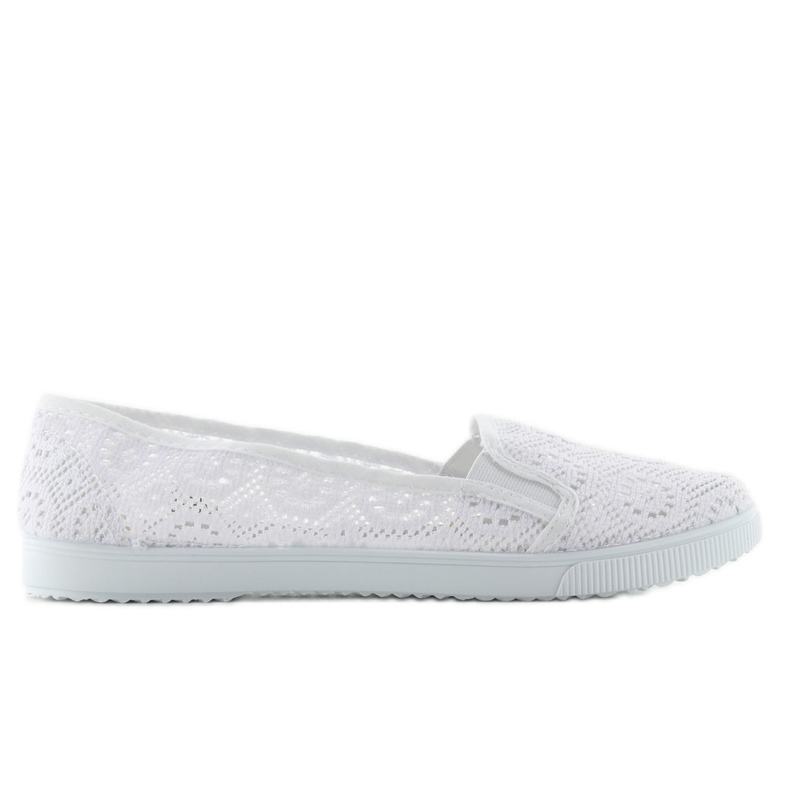 Slipon encaje qf-09p blanco