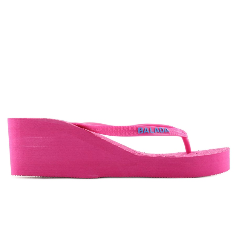 Chanclas con cuña de espuma B763 rosa rosado