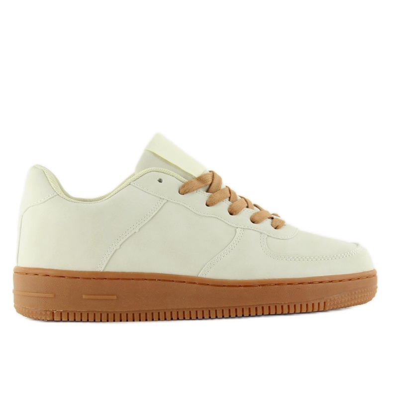 Creepersy kt965bei Zapatillas color crema multicolor marrón