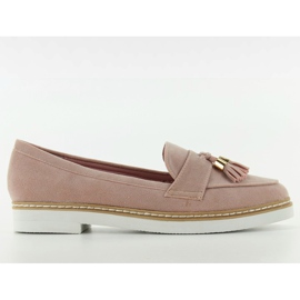 Mocasines clásicos de mujer 7101 Rosa