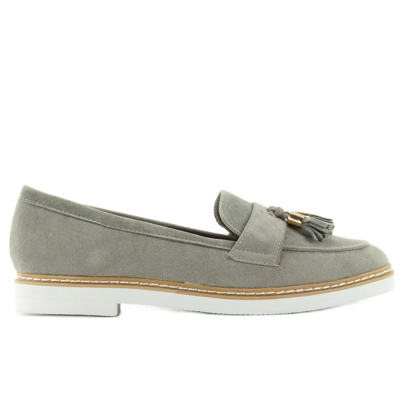 Mocasines clásicos de mujer 7101 Gris