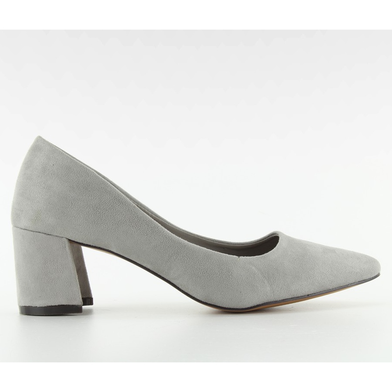 Zapatos de tacón gris Sy26p