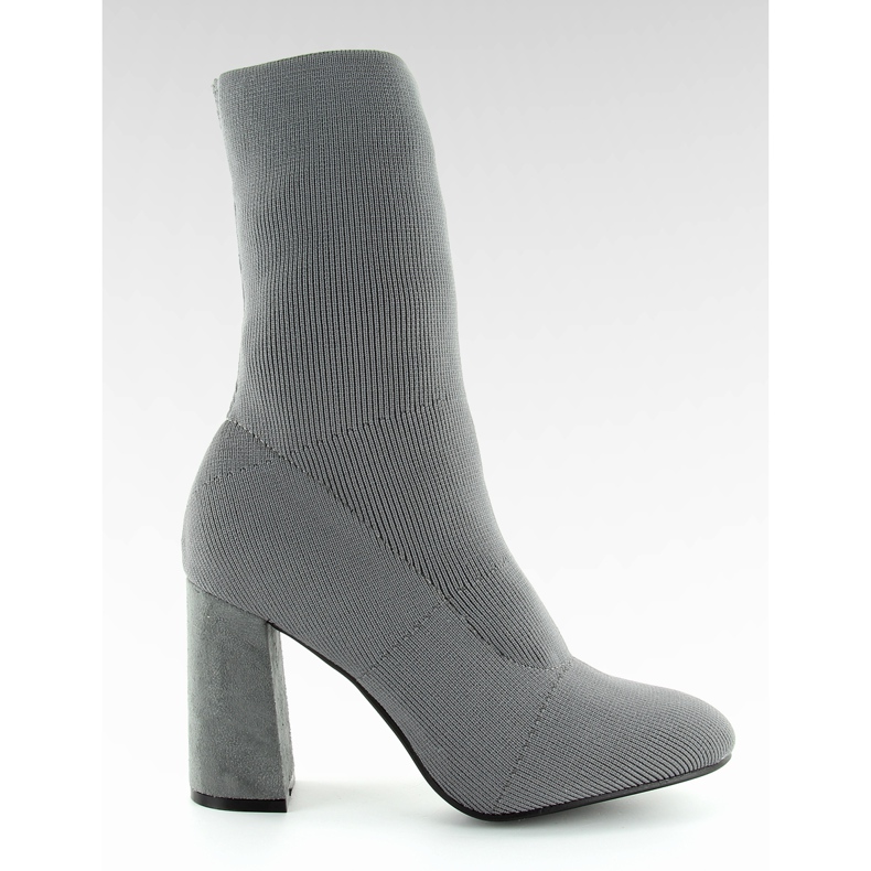 QQ-08 Calcetines grises estilo estrella