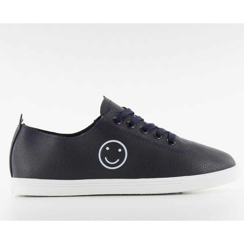 Zapatillas con cara sonriente nb105 azul azul marino