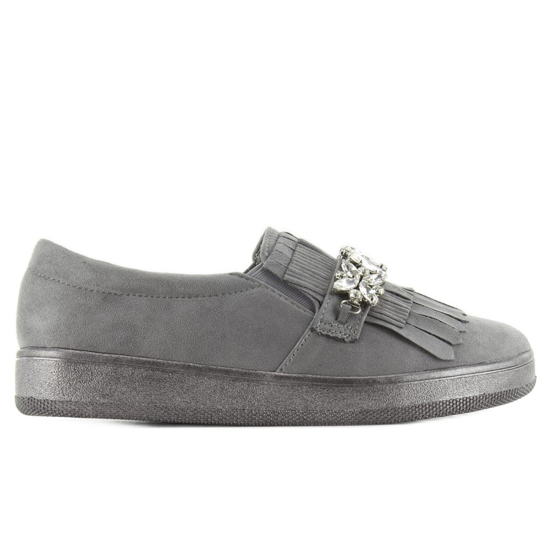 Slipons con suela de perla t277p Gris