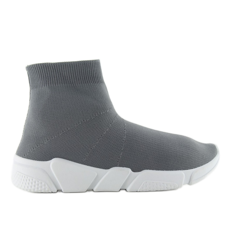 Deportiva calcetín gris NB122p