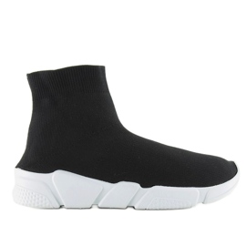 NB122p calcetín deportivo negro
