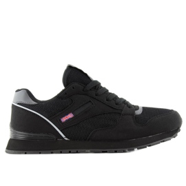 Deportivas súper cómodas D81 negras negro
