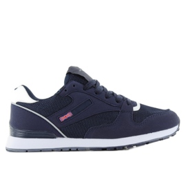 Deportivas súper cómodas D81 marino azul marino
