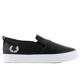 Slipons Face con bordado 3155 negro