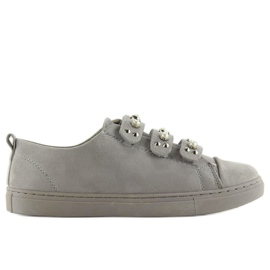 Deportivas con perlas l1078 Gris