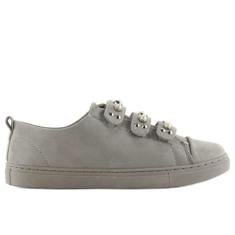 Deportivas con perlas l1078 Gris