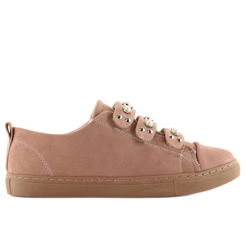 Deportivas con perlas l1078 Rosa rosado