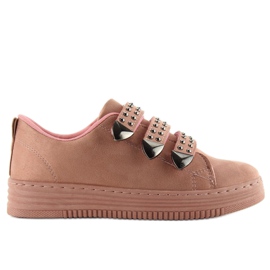 Deportivas con tachuelas 16-582 Rosa rosado