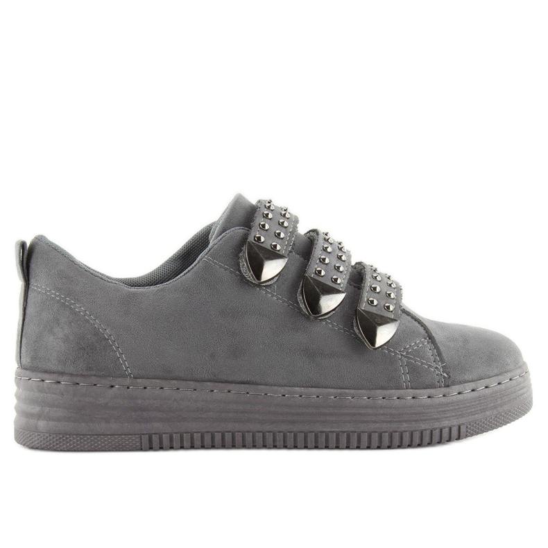 Deportivas con tachuelas 16-582 Gris