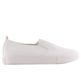 Zapatillas slip-on blancas 2018-56 blanco Zapatillas slip-on blancas 2018-56 blanco