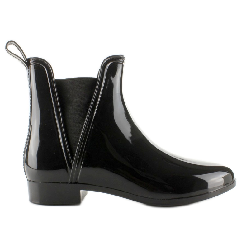 Botines elegantes D27 negro
