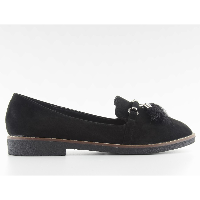 Mocasines de mujer lords JH52p negro