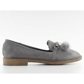 Zapatos de mujer Loopyl JH52P gris.