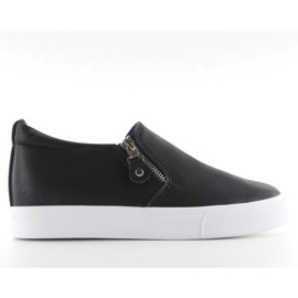 Slipon con cuña oculta 3161 negro