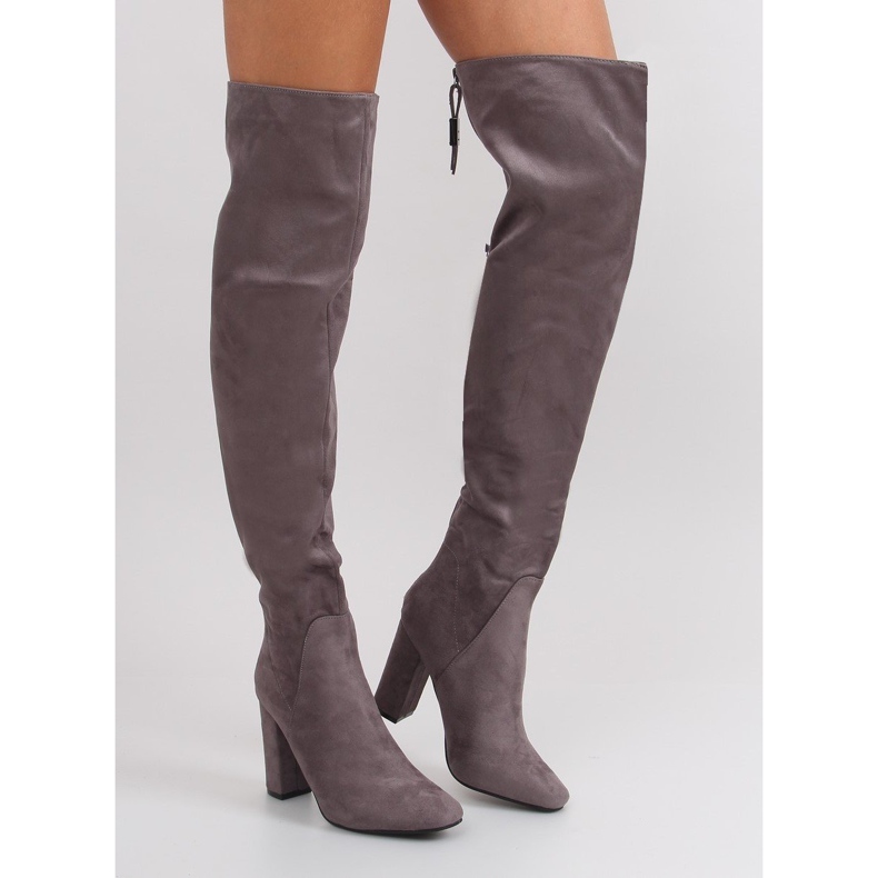 Botas mosqueteras C76P Gris Botas mosqueteras C76P Gris