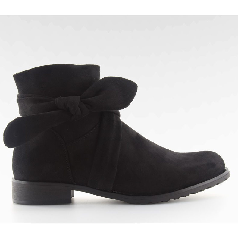 Botas con lazo ES8508 negro