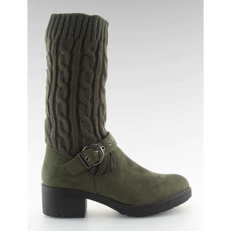 Botas lana NC109 verde