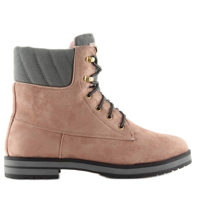 Timberland mujer ante rosa WD38 Pink rosado