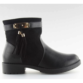 Botas negras mujer Y8567 negro
