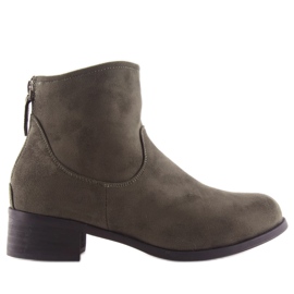 Botines Chelsea Ante Verde W117 Verde