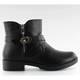 Botas planas negras Y8566 negras negro