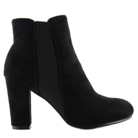 Botas negras con aislamiento tacones altos H706 negro
