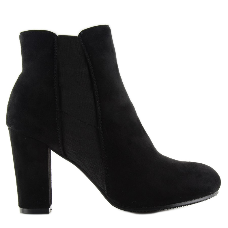 Botas negras con aislamiento tacones altos H706 negro