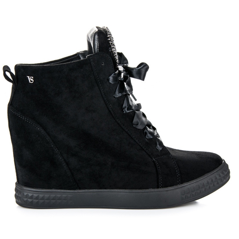 Vices New Collection Zapatillas atadas con una cinta negro