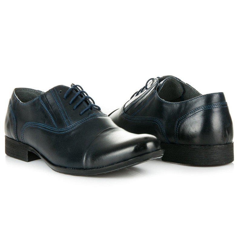 Lucca Zapatos de negocios azul