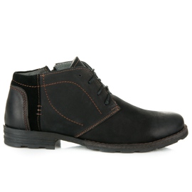 Lucca Botas de hombre con aislamiento negro