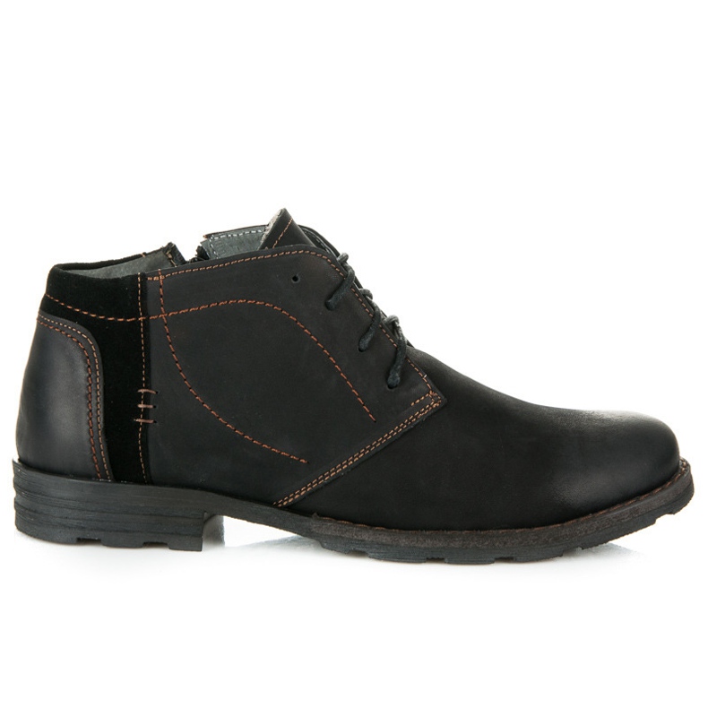 Lucca Botas de hombre con aislamiento negro