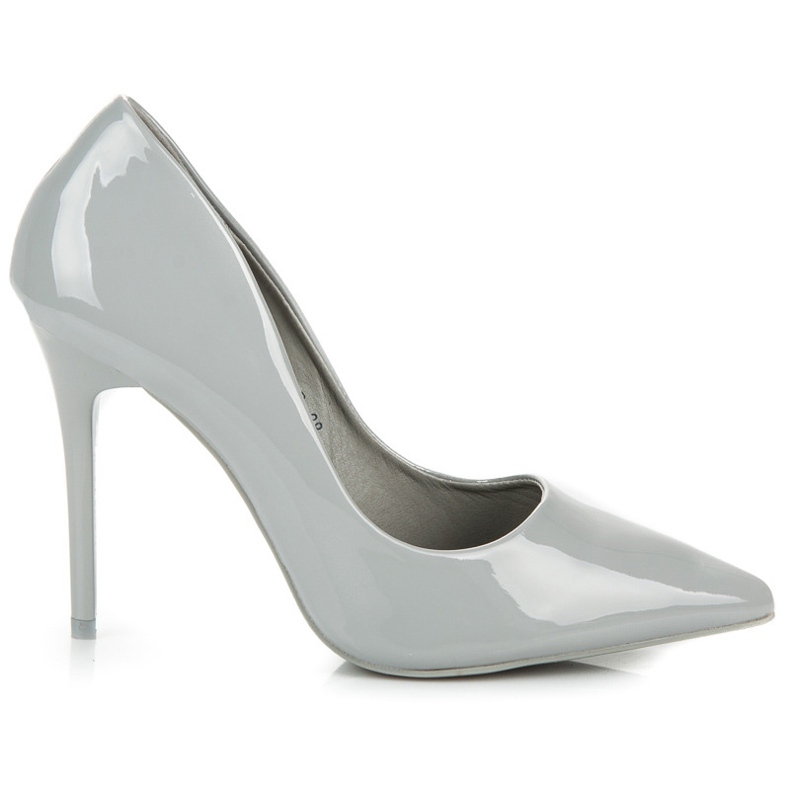 Seastar Tacones lacados en gris