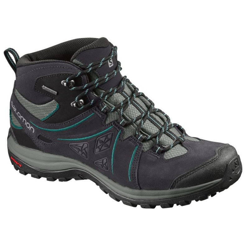 Zapatillas de trekking Salomon Ellipse 2 Mid gris negro