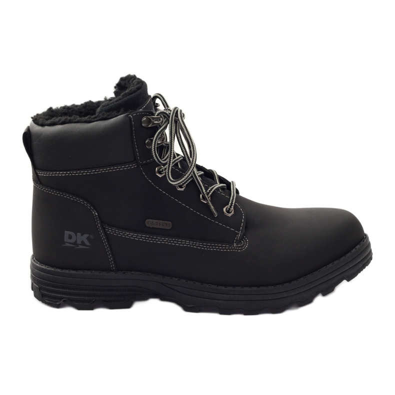 DK Botas aisladas con piel negro