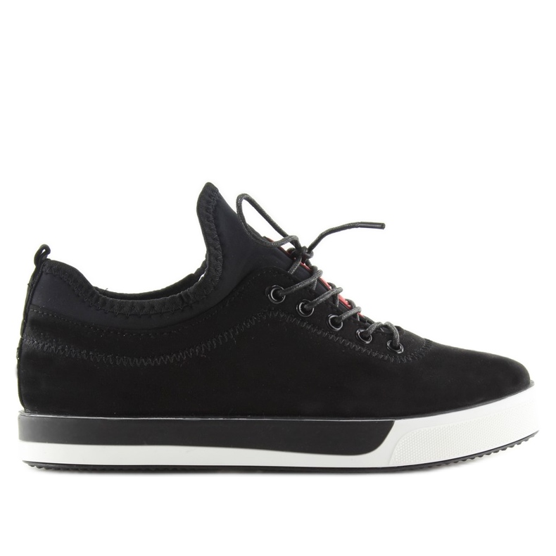 Sneakers mujer negras NB125P negro