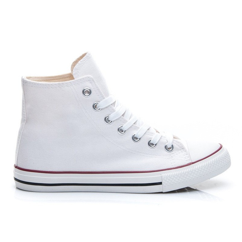 Wind Zapatillas blancas de la vieja escuela blanco