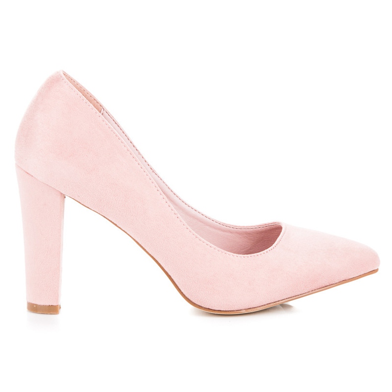 Yes Mile Bombas de gamuza rosado