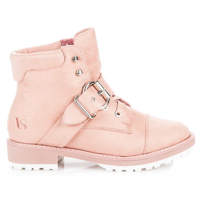 Vices New Collection Tramperos de gamuza rosado Vices New Collection Tramperos de gamuza rosado