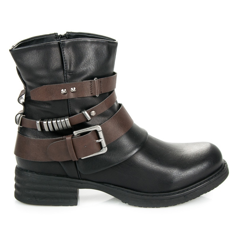 Sixth Sense Trabajadores altos con hebilla negro Sixth Sense Trabajadores altos con hebilla negro