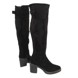 Botas mujer ante negro rb05p negro