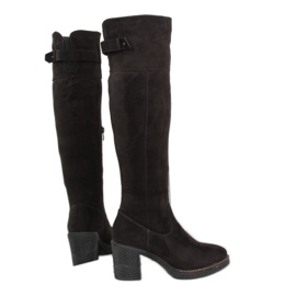 Botas mujer ante gris rb05p gris
